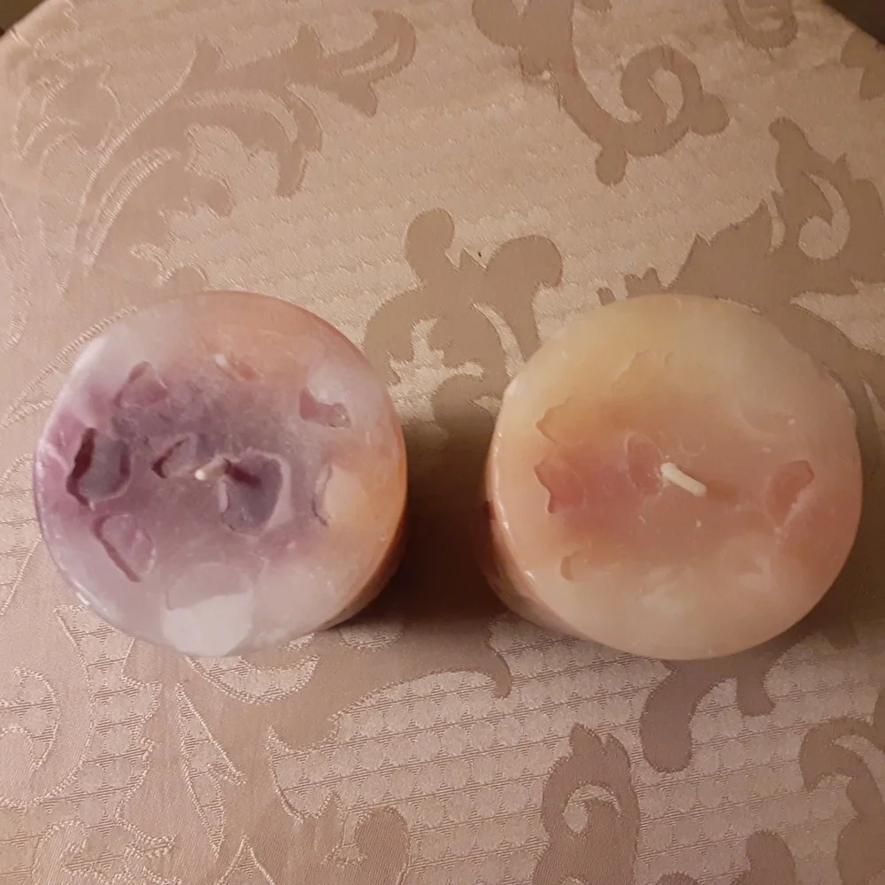 Layered Pillar Candle Set